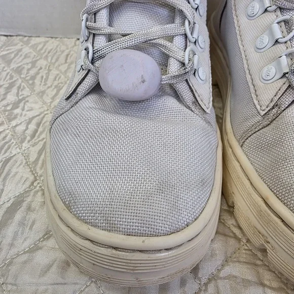 Dr. Martens AirWair Combs W Tech White Womens 7 LY004 Festival Forest Docs - Picture 5 of 16